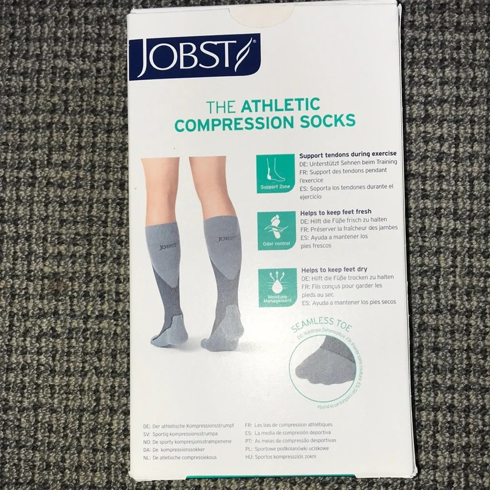 Sport Medical Compression Knee-High Socks‎ in Gray